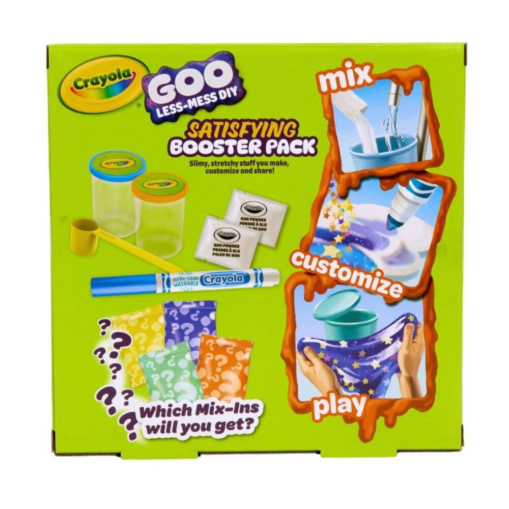 NWT Crayola DIY Goo Kit Booster Pack